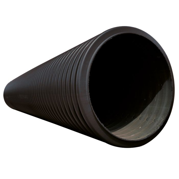 Naylor N-Drain Fully Perforated Pipe - 100mm x 6mtr