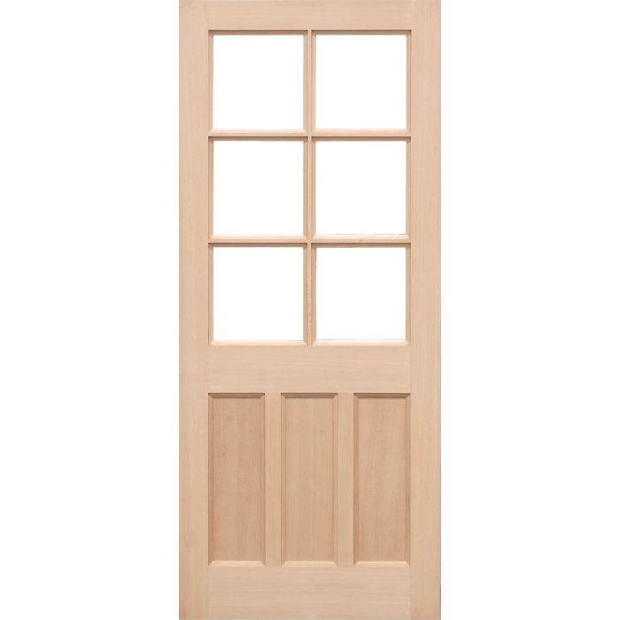 LPD KXT 6L Unglazed External Door 1981 x 838mm Unfinished Hemlock