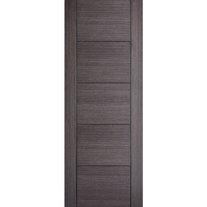 Vancouver Solid Core Internal Fire Door - Prefinished - 1981 x 686mm Ash Grey ASHVANFC27