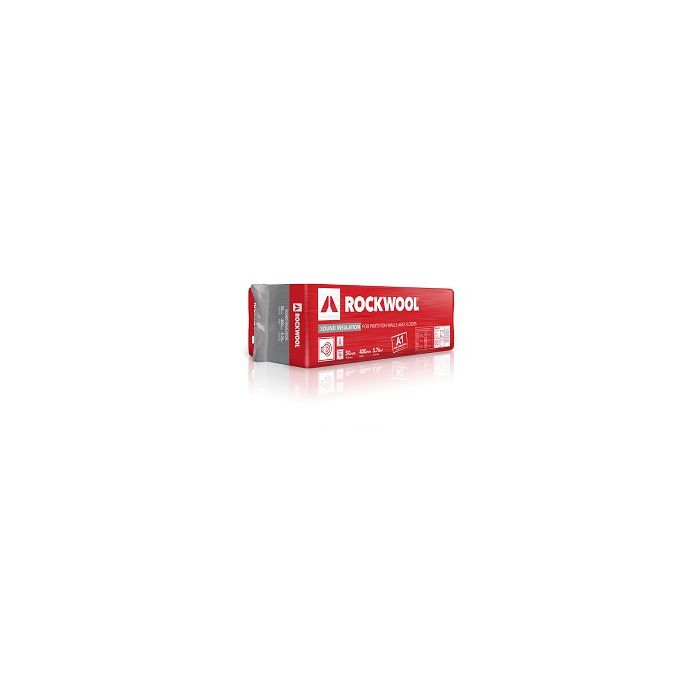 Rockwool Sound Insulation 1200 x 400 x 50mm (5.76m2) Pack of 12