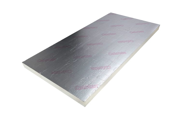 25mm Celotex TB4025 PIR Insulation Board 2400 x 1200mm (2.88m²)