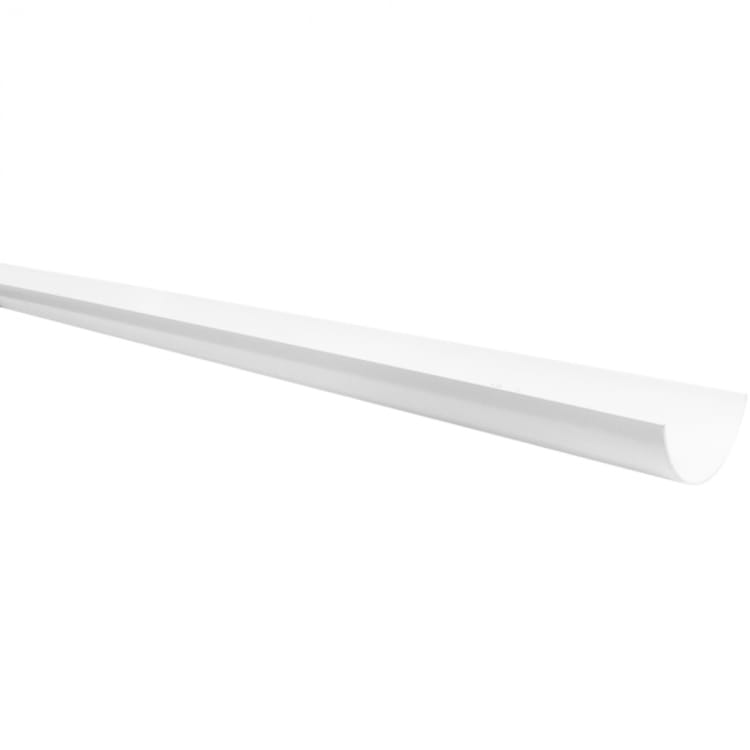 112mm Half Round Gutter White 4m – Durable & Reliable Rainwater Channel