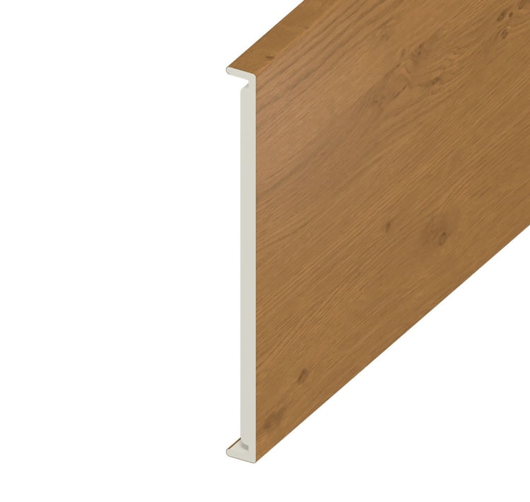 18mm Plain Irish Oak Double Fascia Board 450mm x 5m – Robust & Stylish Roof Edge Solution