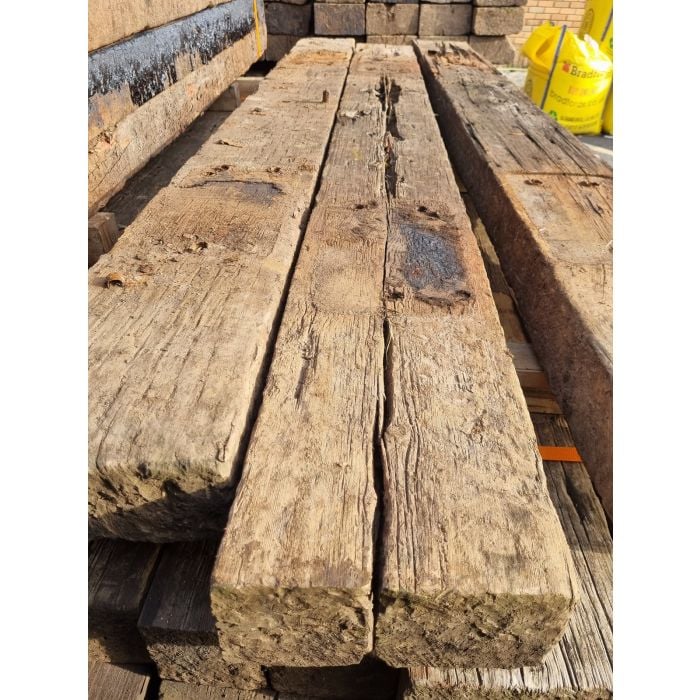 Grade A Reclaimed Sleeper 240 x 145 x 2600mm
