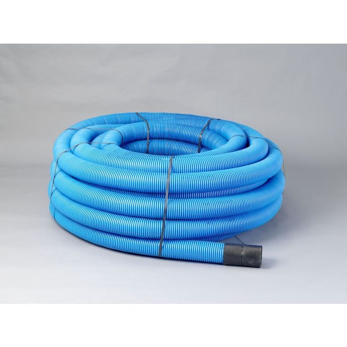 Naylor MetroDuct Twinwall Coiled Ducting - 94/110mm x 50mtr - Blue