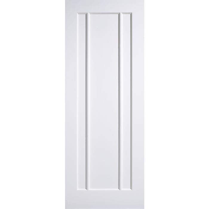 Lincoln Solid Core Internal Door - Primed - 2032 x 813mm White WFLINCOLN32