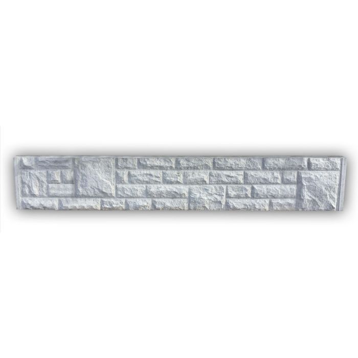 F P McCann Fenn-Lite Concrete Rock Faced Gravel board (1830 x 305mm) 6ft x 1ft
