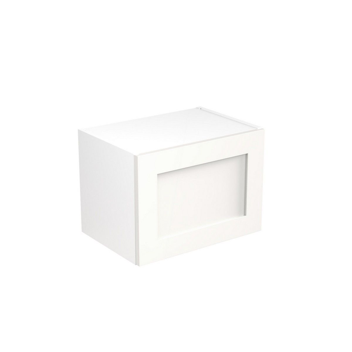 KitchenKit Flatpack Shaker Bridging Wall Cabinet 500mm - Ultra Matt White