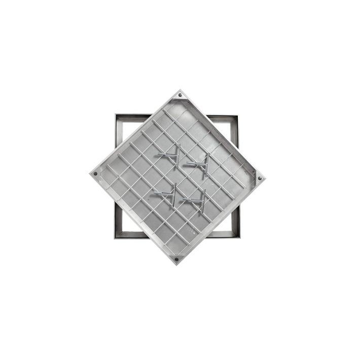 Aluminium Recessed Sealed Manhole Cover 600 x 450mm