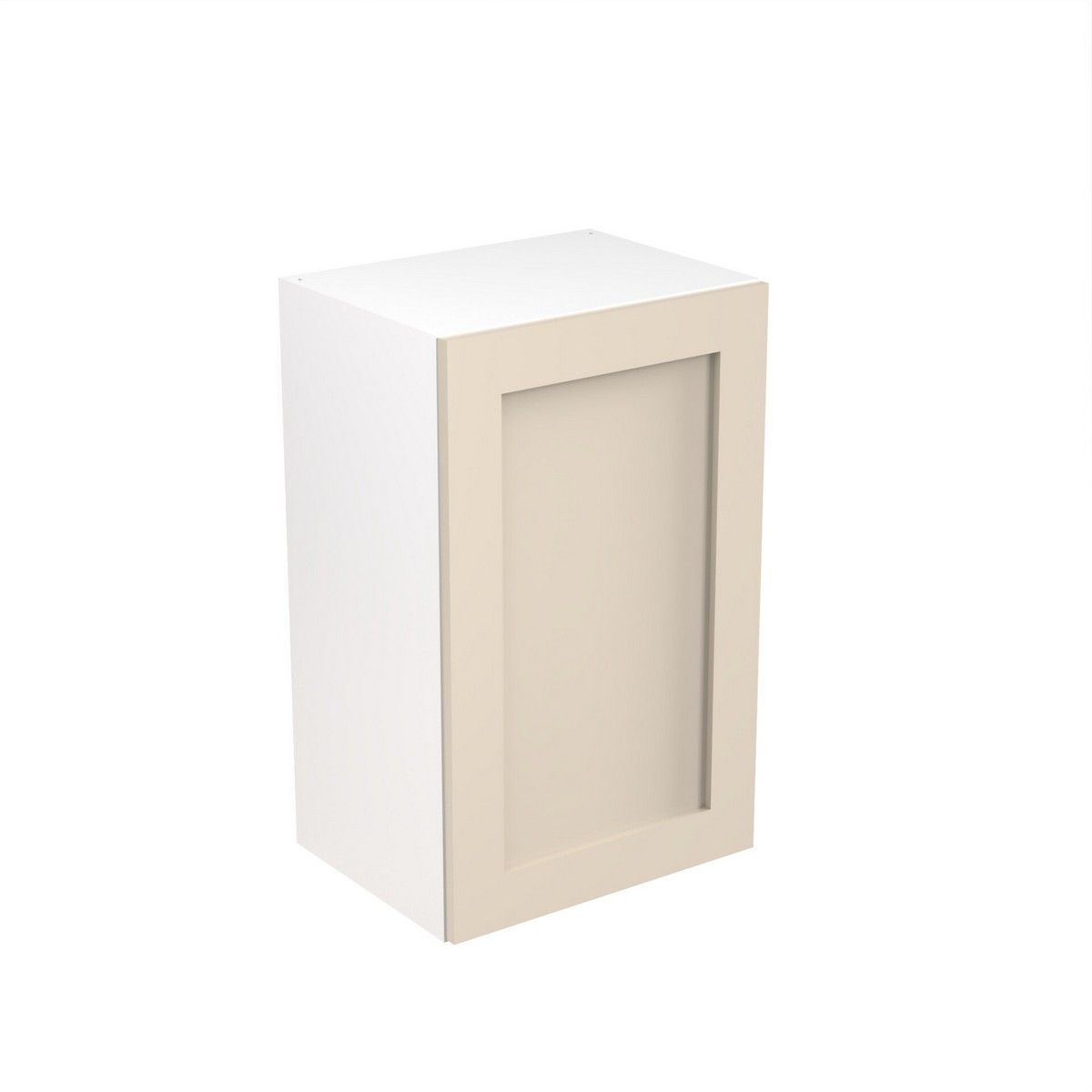 KitchenKit Flatpack Shaker Wall Cabinet 450mm - Ultra Matt Cashmere
