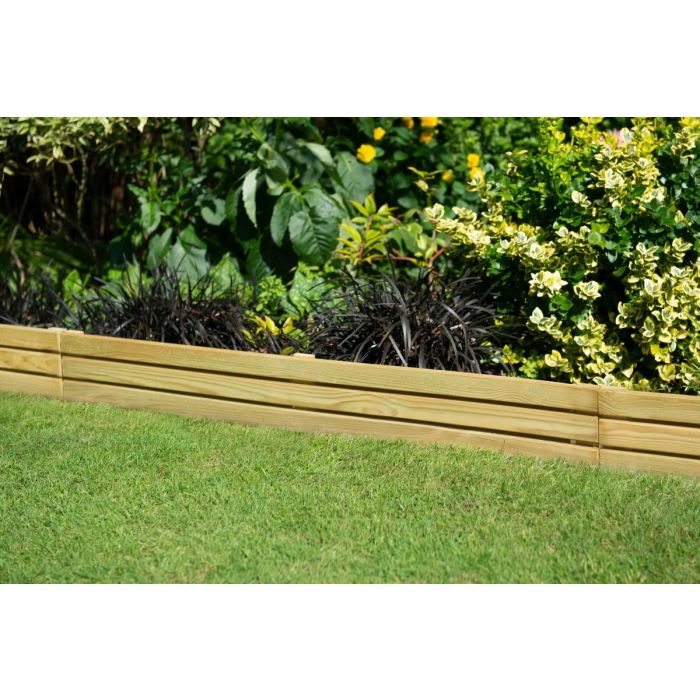 Forest Slatted Edging 1.2m - Pack of 5