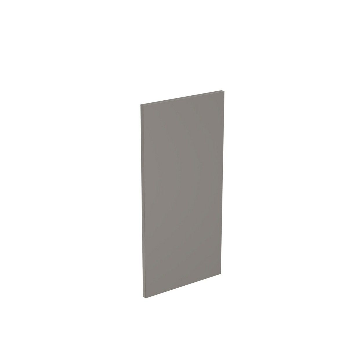 KitchenKit Flatpack Shaker Wall End Panel 800mm - Ultra Matt Dust Grey