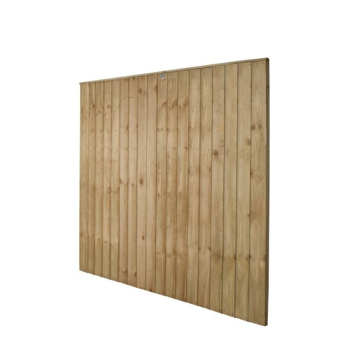 Forest Pressure Treated Closeboard Fence Panel 6ft x 6ft (1.83 x 1.83) - Pack of 3