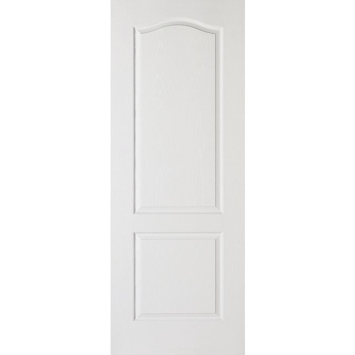 LPD Textured Classical 2P Internal Door 2040 x 826mm Primed White Composite