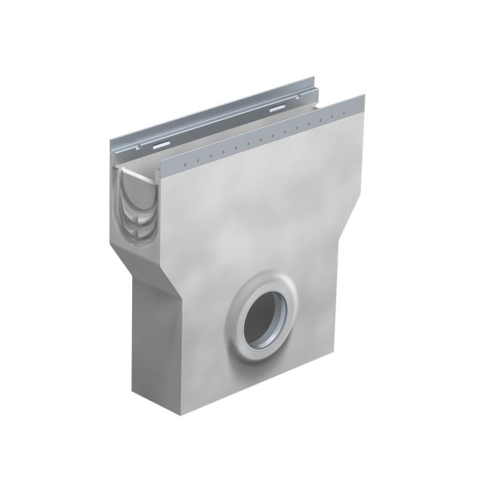 NW100 Tec Sump Unit 500mm DN100 Galv Edge D400