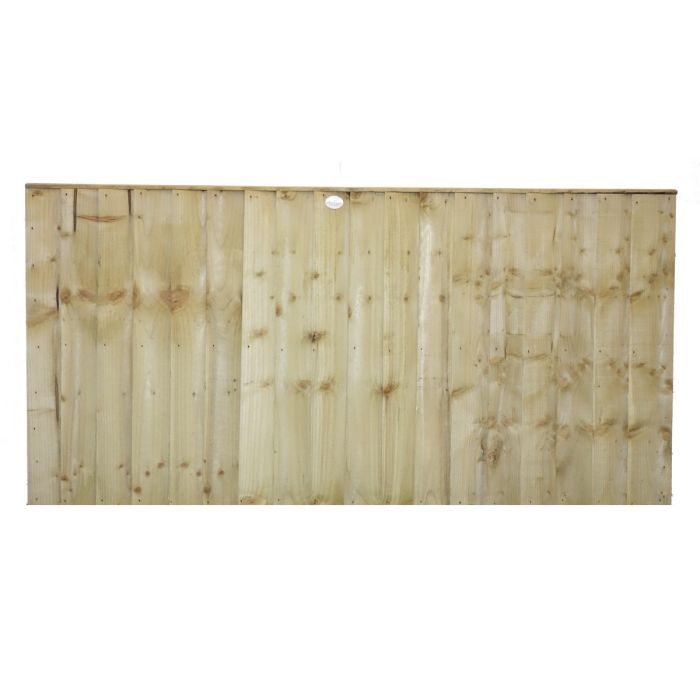 Tafs Pressure Treated Framed Featheredge Fence Panel 6ft x 3ft (1828 x 915mm)