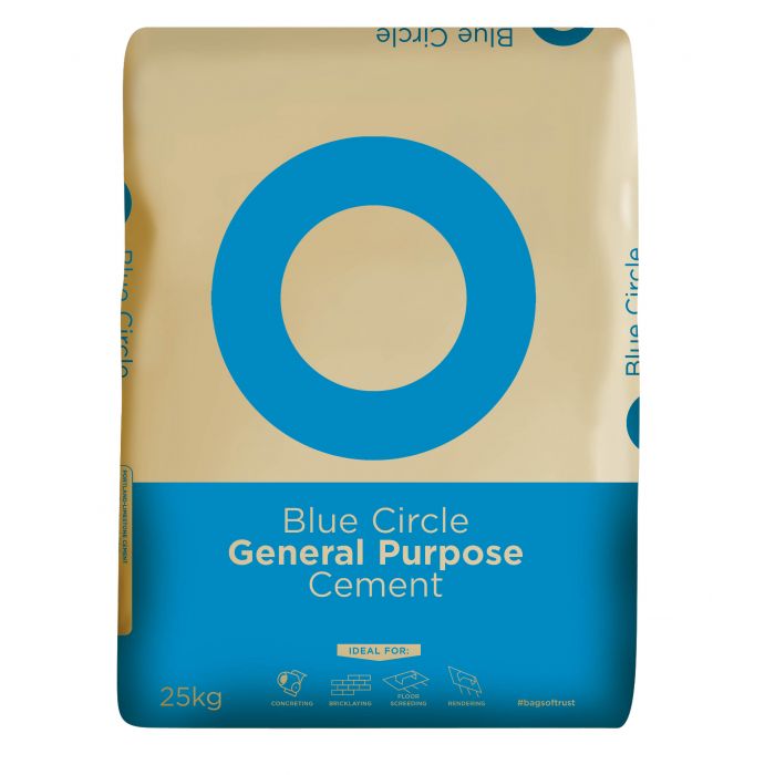 Blue Circle General Purpose Cement - 25kg Paper Bag