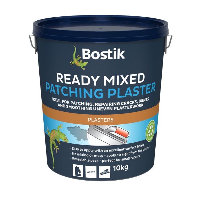Bostik Ready Mixed Patching Plaster 10kg White