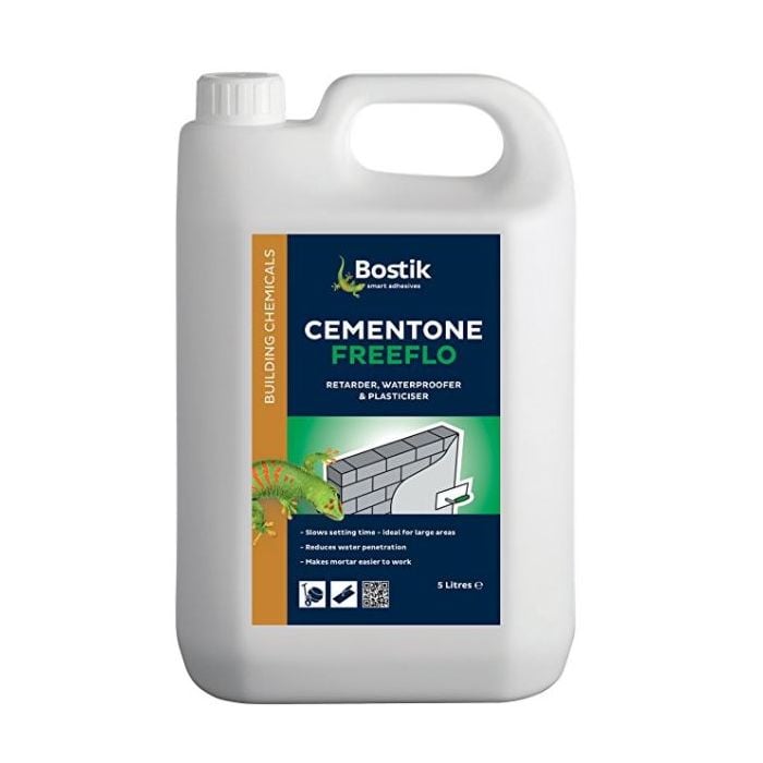 Cementone Freeflo Waterproofer, Plasticiser & Retarder - 5ltr