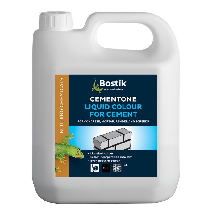 Cementone Liquid Cement Colour - 1ltr - Black