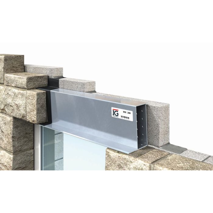 IG BOX 200 Standard Structural Steel Lintel - 2400mm
