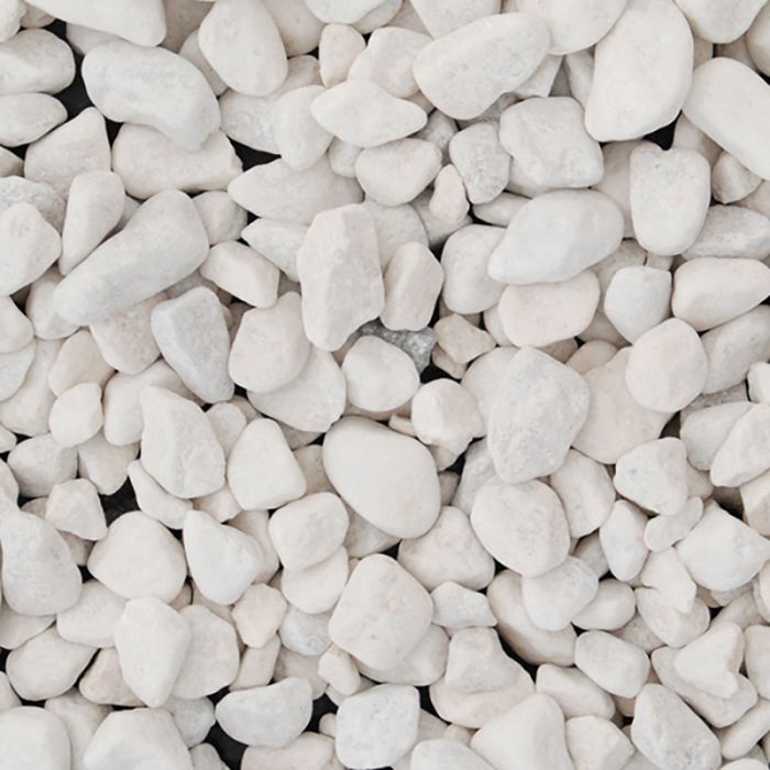 Long Rake Spar 20-40mm Pebbles White - Prepacked Bag
