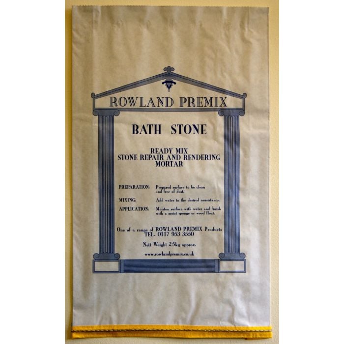 Pre Mix Bath Stone Repair & Rendering Mortar - 25kg