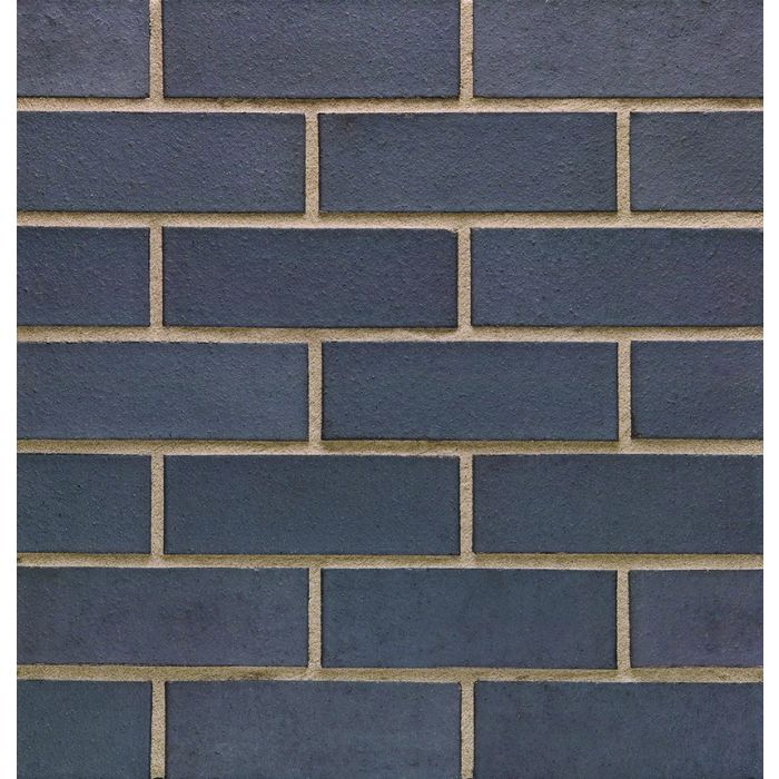 Smooth Blue Perforated Facing Brick 65mm K201