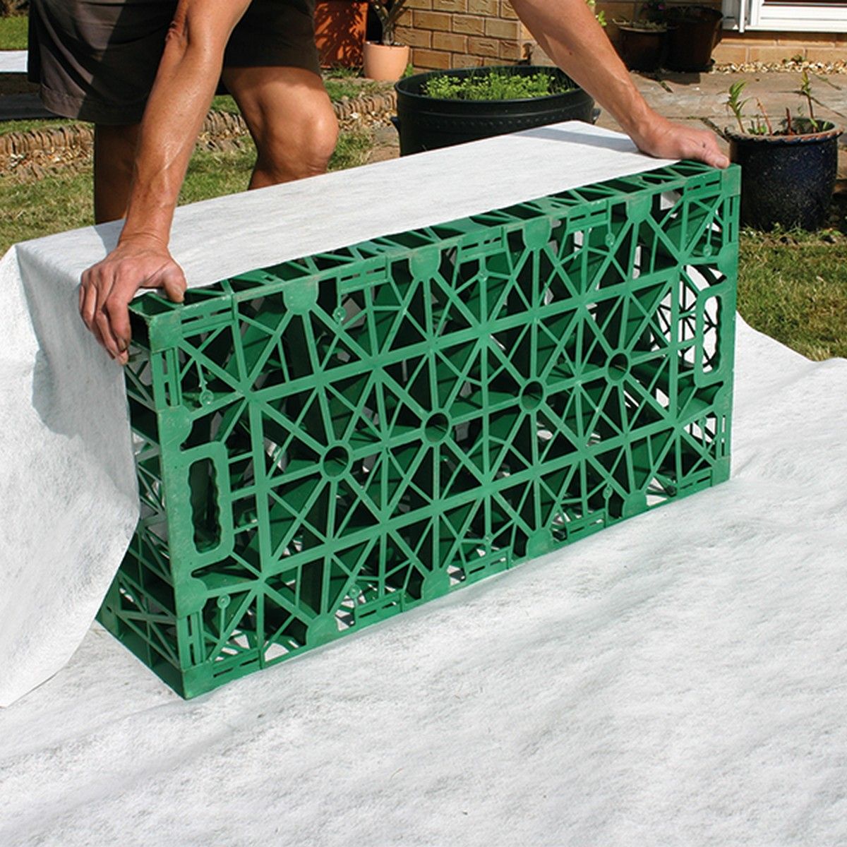 Stratacheck Drainage Membrane 2 x 50mtr - White