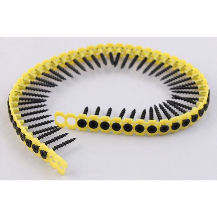 TIMco Collated Drywall Screw Coarse 3.5 x 38mm Black Phos - Box of 1000