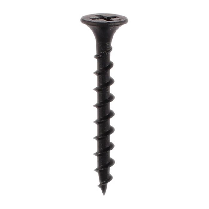 TIMco Drywall Screw Coarse Thread 3.5mm x 42mm - Black Phos (Box of 1000)