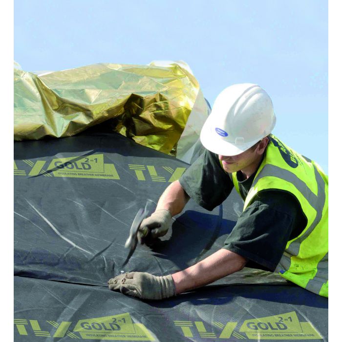 TLX Multi-Foil Insulation Roll 1.2 x 10mtr Gold