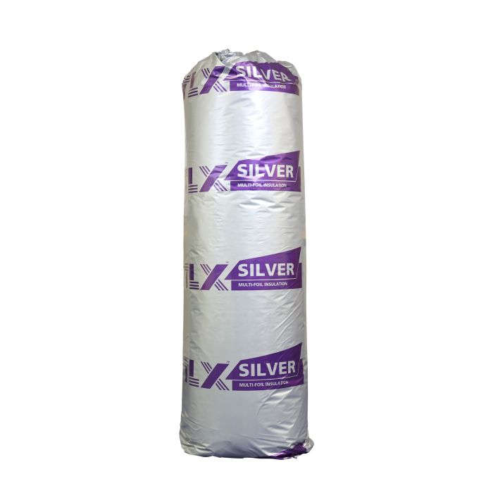 TLX Multi-Foil Insulation Roll 1.2 x 10mtr Silver