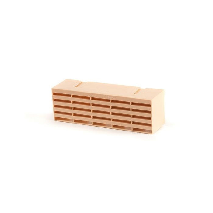 Timloc Plastic Airbrick - 215 x 69mm - Buff