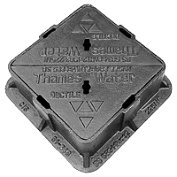 Wrekin Grade A W Surface Box - 150 x 150 x 100mm