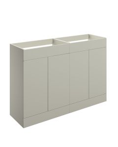 Fontmell Floor Standing 4 Door Basin Unit (Top Not Included) 1180mm