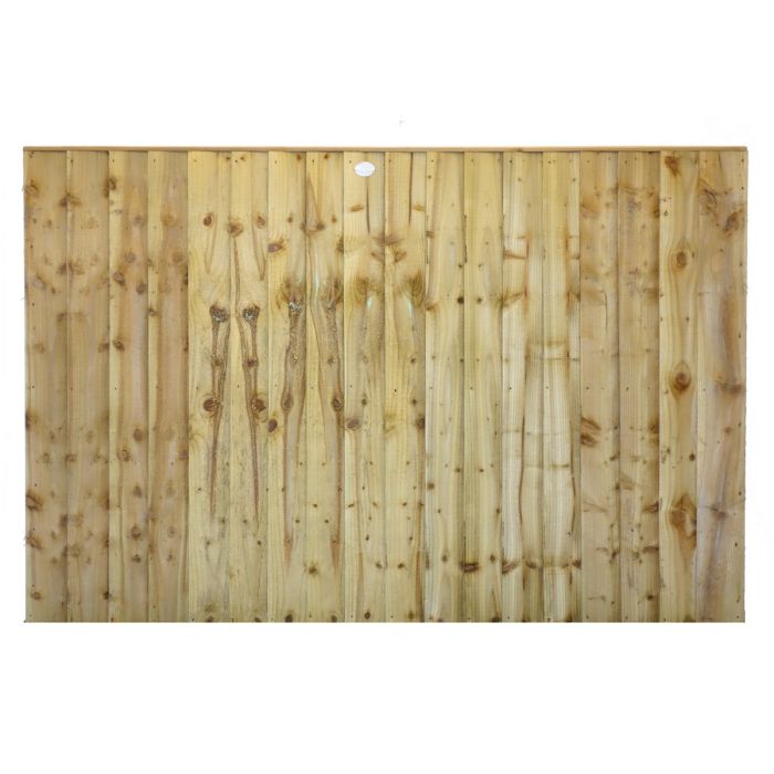 Tafs Pressure Treated Framed Featheredge Fence Panel 6ft x 4ft (1828 x 1218mm)