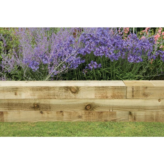 Forest Landscaping Sleeper 1.2m - Pack of 3