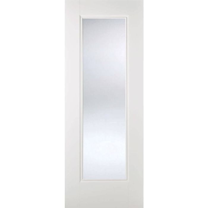 LPD Eindhoven 1L Glazed Internal Door 1981 x 762mm White Primed Plus