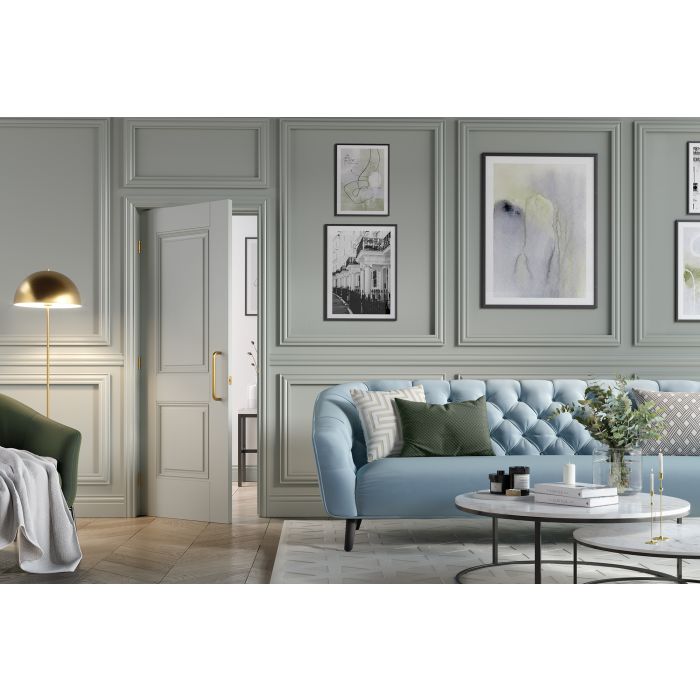 LPD Arnhem 2P Internal Door 1981 x 610mm White Primed Plus