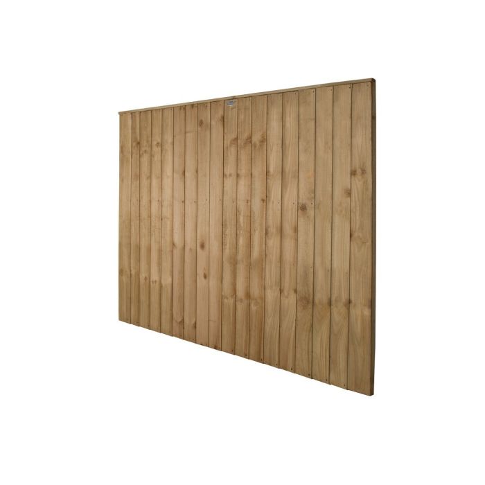 Forest Pressure Treated Closeboard Fence Panel 6ft x 5ft (1.83m x 1.52m) - Pack of 3