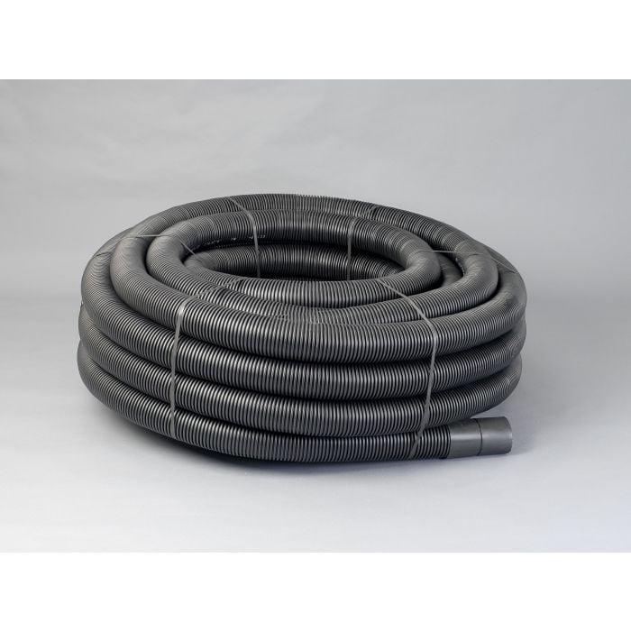 Naylor MetroDuct Twinwall Coiled Ducting - 50/63mm x 50mtr - Black