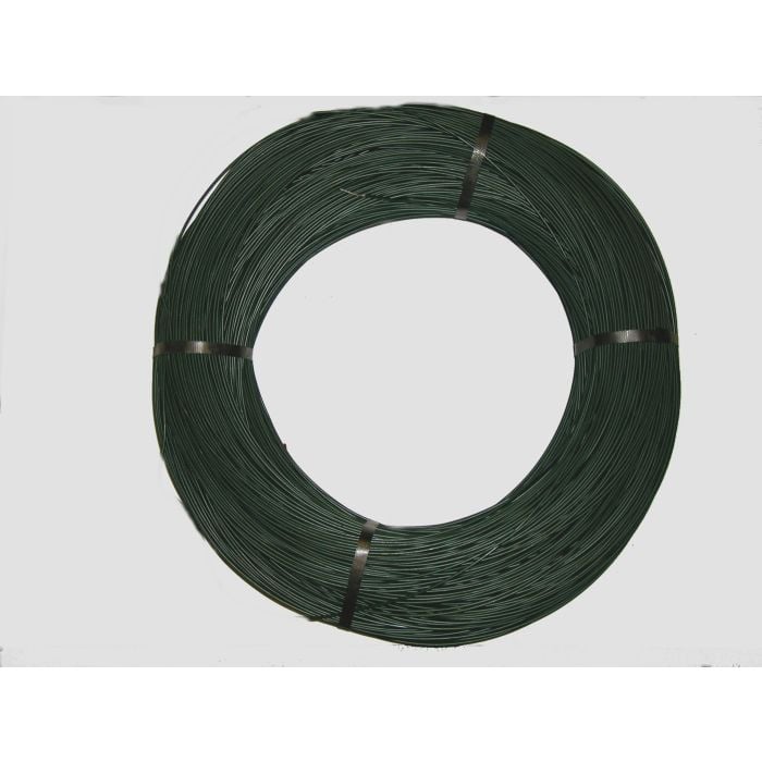Green PVC Straining Wire 3.15/2.24 50mtr Coil