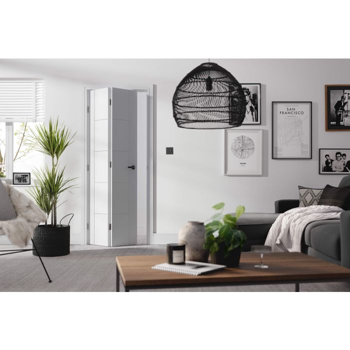 LPD Vancouver Bi-Fold Internal Door 1981 x 762mm Primed White