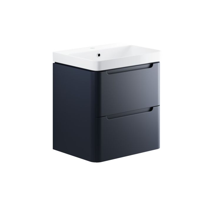 Stanton 2 Drawer Wall Hung Unit & Basin H662 x W805 x D460mm