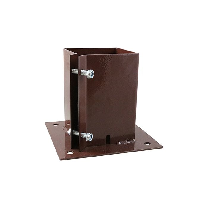 TIMco Taurus Bolt Down Shoe 75mm - Red Oxide Coated