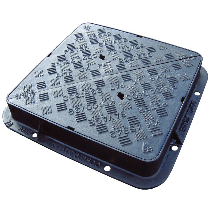 EJ D400 Double Tri Access Cover - 600 x 600 x 100mm