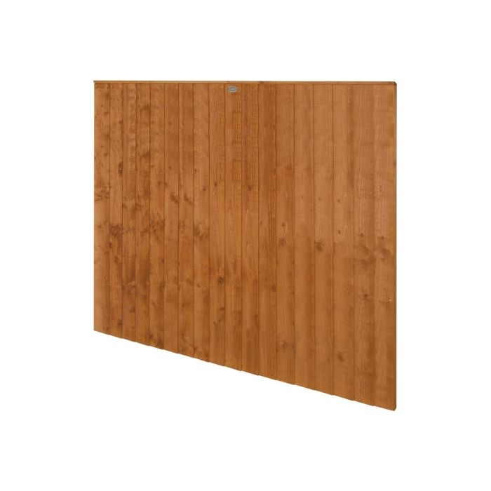 Forest Closeboard Fence Panel 6ft x 5ft (1.83m x 1.52m) - Pack of 4