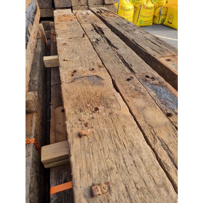 Grade A Reclaimed Sleeper 240 x 145 x 2600mm