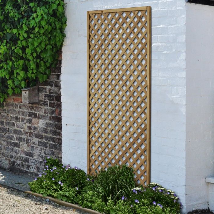 Forest Rosemore Lattice 180 x 90cm Treated Timber (Pack of 4)